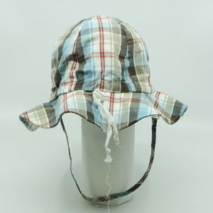 Twinklebelle Unisex Plaid Sun Hat size: Toddler Medium